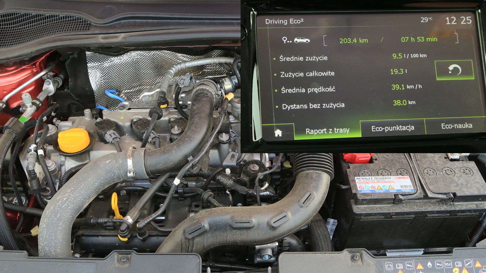 Czterocylindrowy silnik
ładnie brzmi i jest zrywny,
jednak dość sporo każe 
sobie za to płacić.