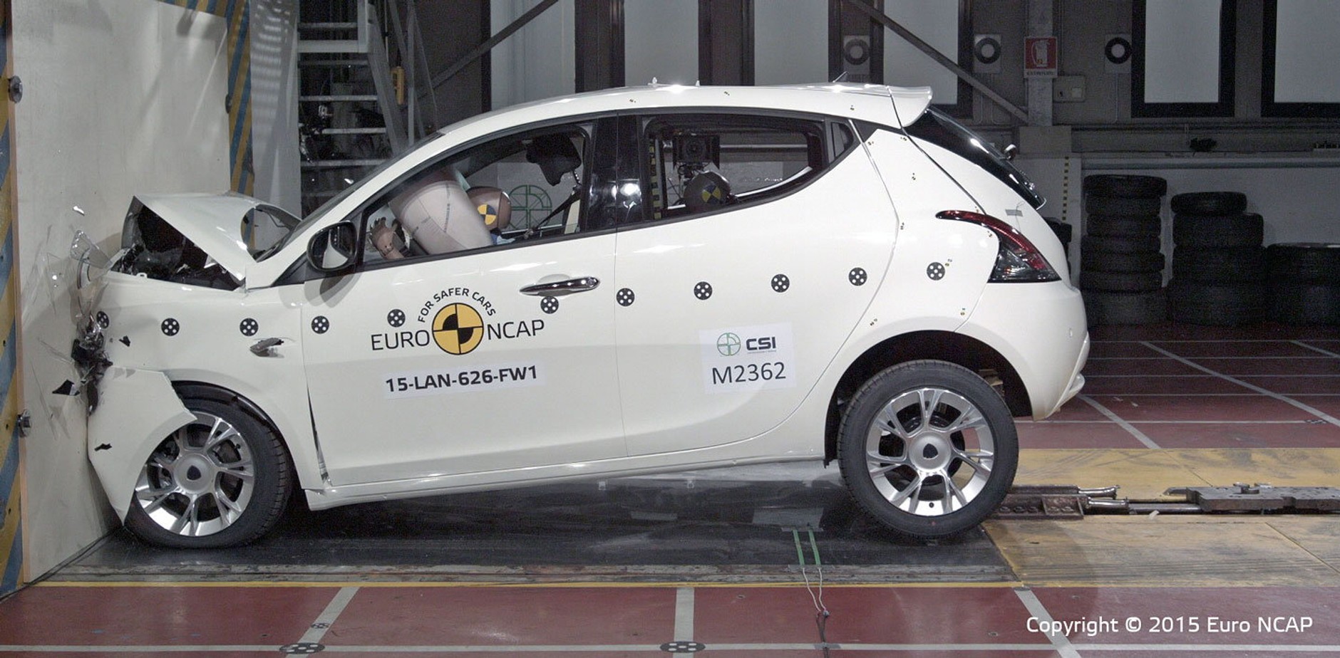 EuroNCAP: Lancia Ypsilon niebezpieczna i łatwopalna