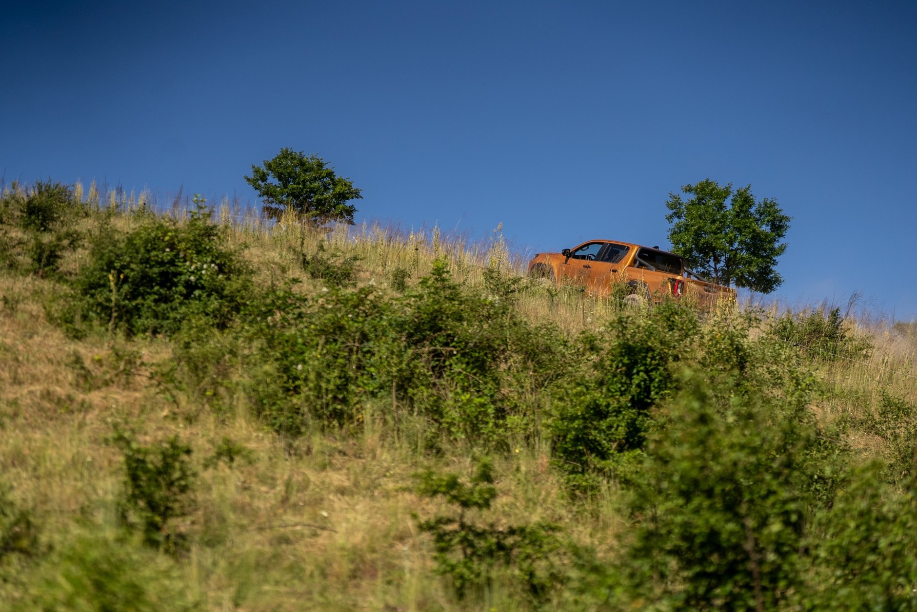 Pierwsza jazdą nową Toyotą Hilux