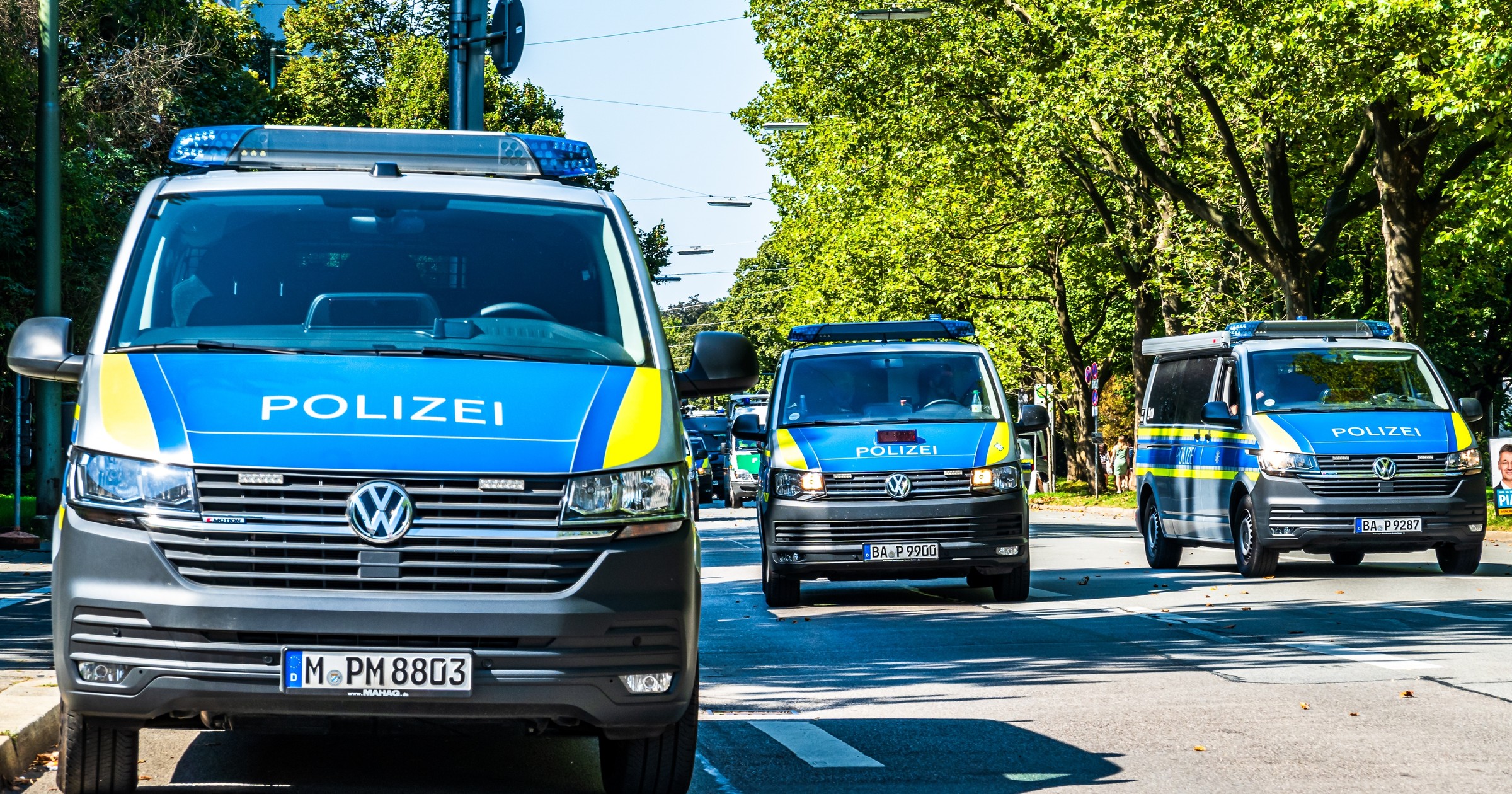 Niemiecka policja - zdjęcie ilustracyjne