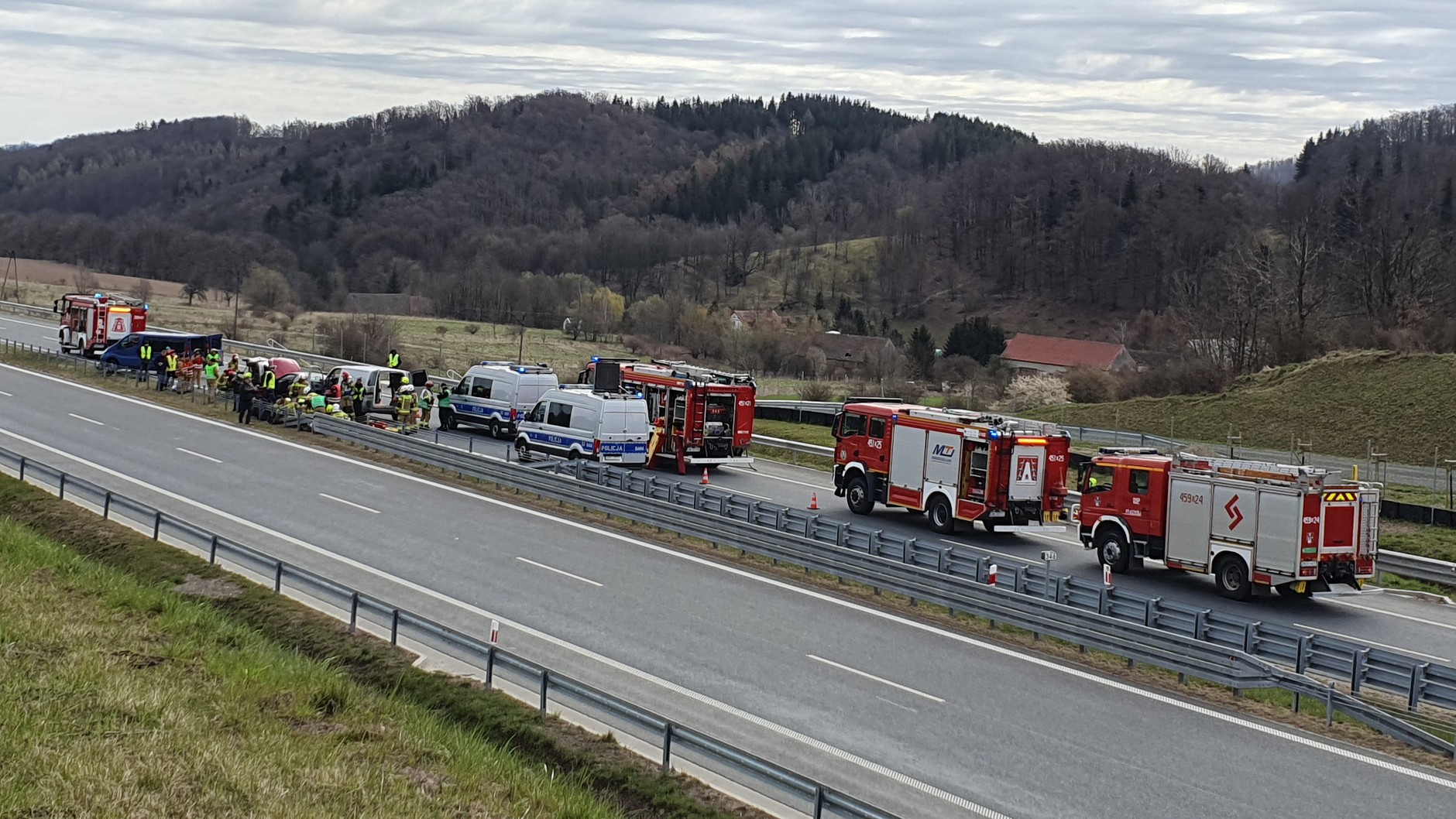Ćwiczenia służb ratowniczych TUNEL 2025 -10.04.2025