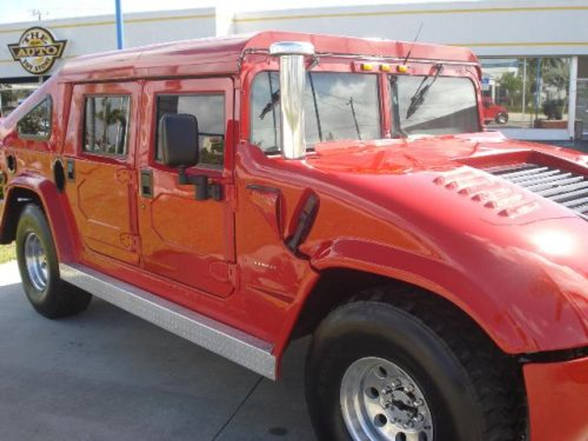 Replika Hummera H1 - Granica, której nie wolno przekraczać