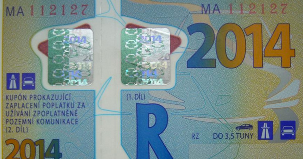 Winieta autostradowa – Czechy