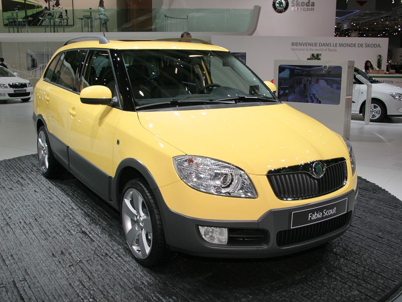 Genewa 2009: Škoda Fabia Scout – fotogaleria