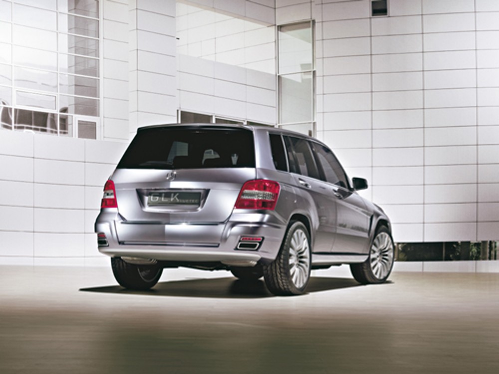 Mercedes GLK - Prawie jak GL