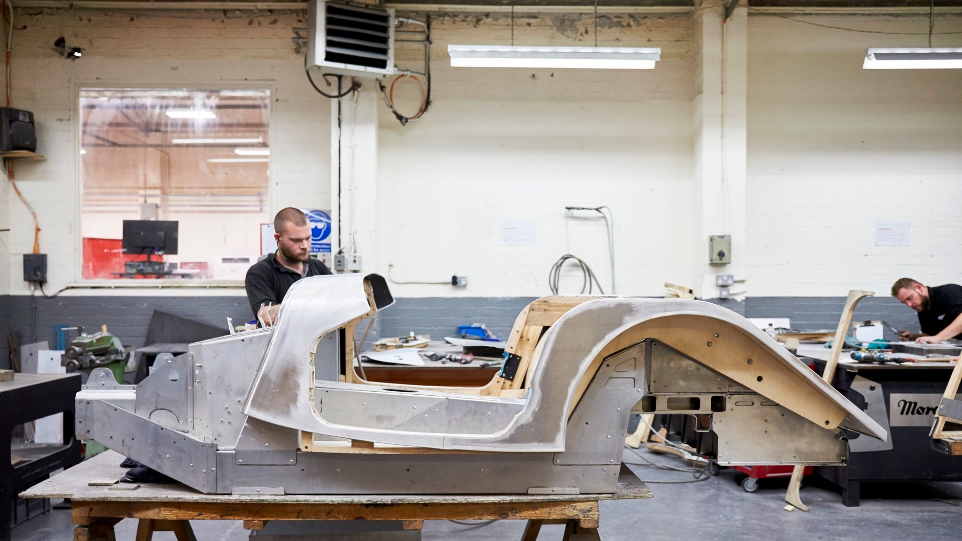 Drewniany szkielet nadwozia Morgana