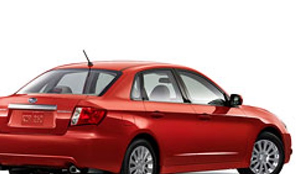 Subaru Impreza: sedan również w Europie