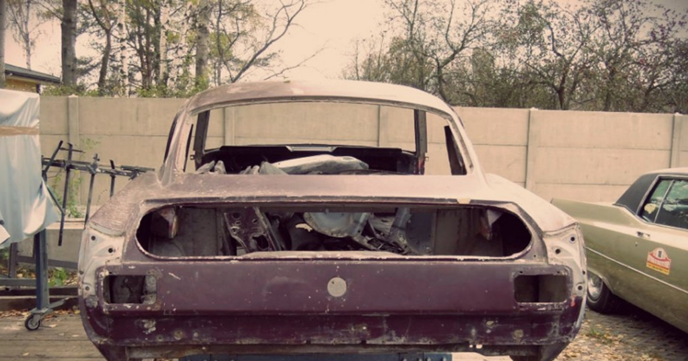 Mustang Race Car: wideorelacja