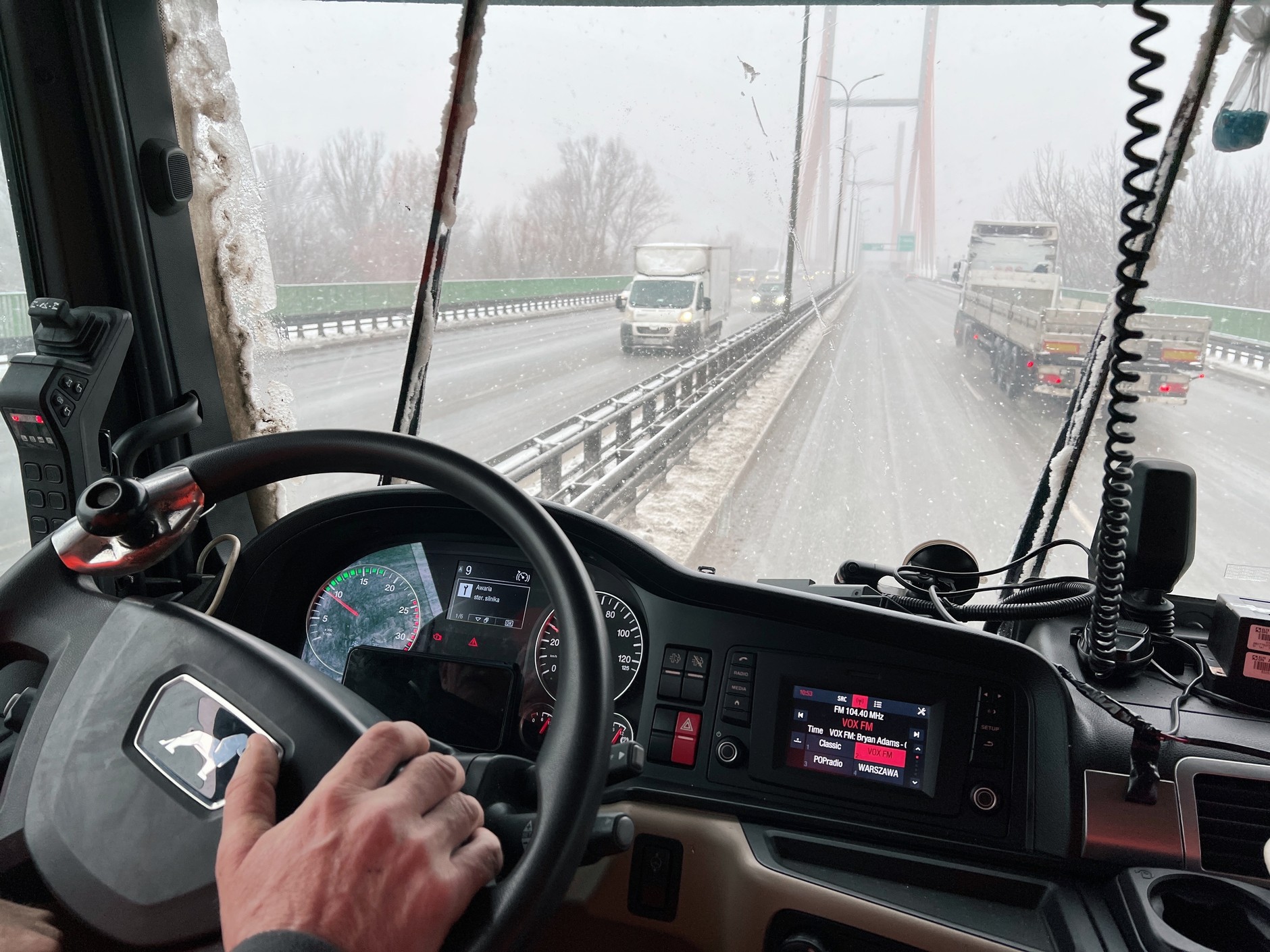 Akcja odśnieżania warszawskich dróg