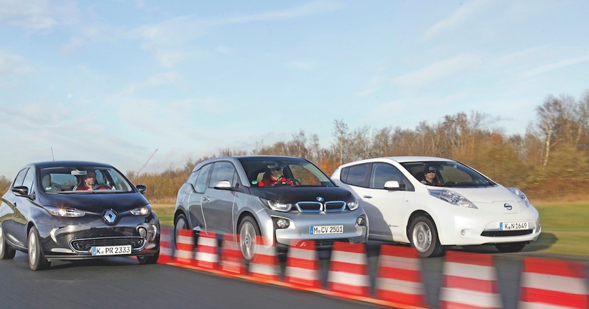 BMW i3, Nissan Leaf, Renault Zoe