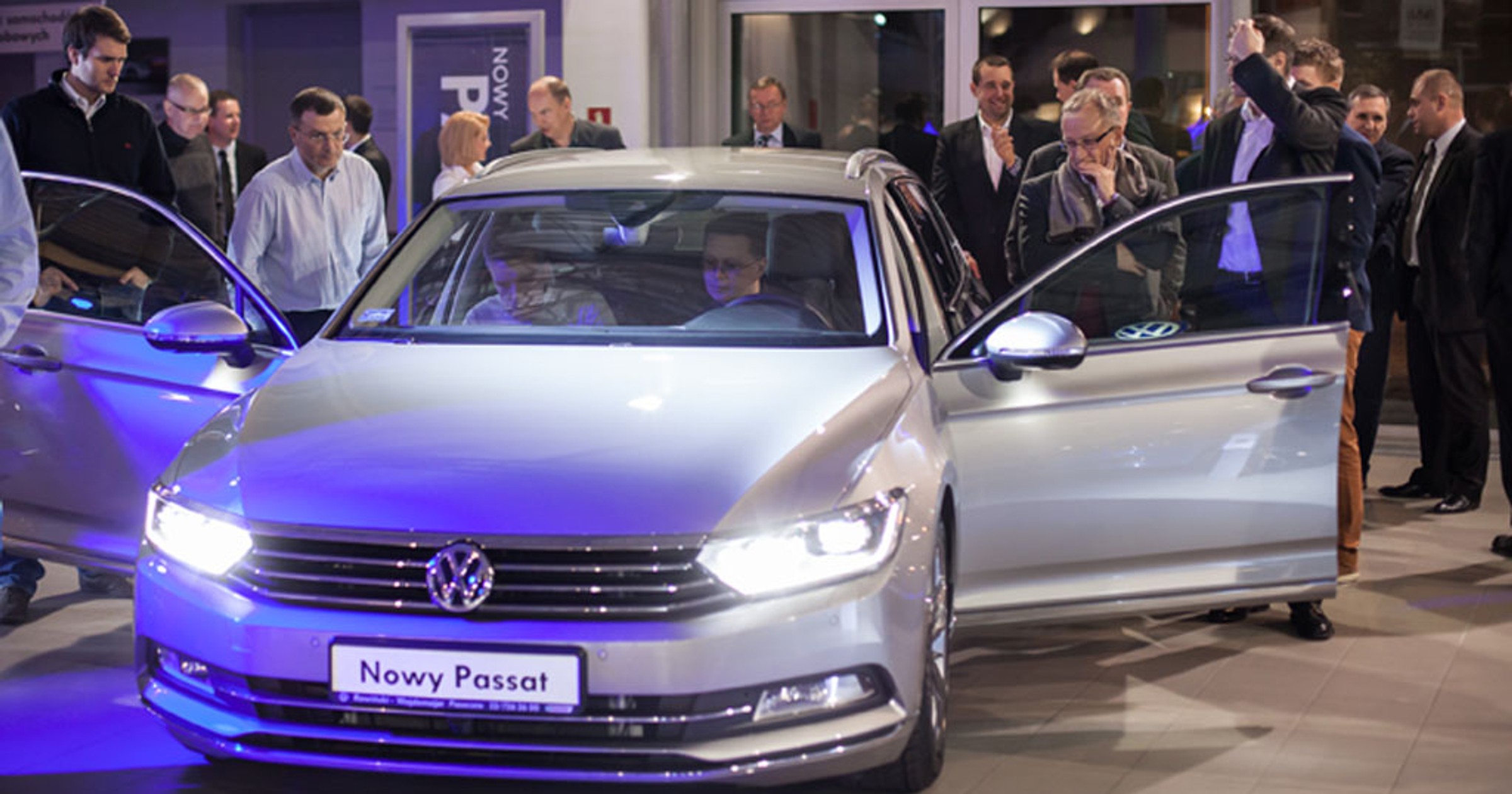 Premiera nowego Volkswagena Passata w salonie VW Rowiński Wajdemajer