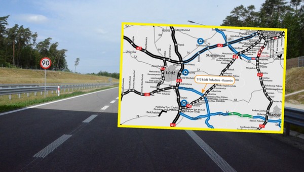 GDDKiA doda łącznik na trasie S8. Odcinek odciąży autostrady A2 i A1