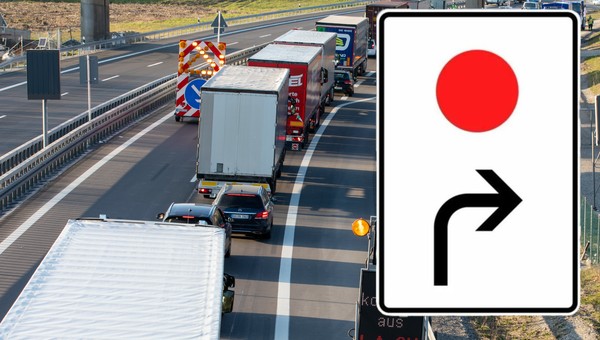 Czy wiesz, co oznacza czerwona kropka i strzałka na znaku? Kto wie, ten dużo oszczędza