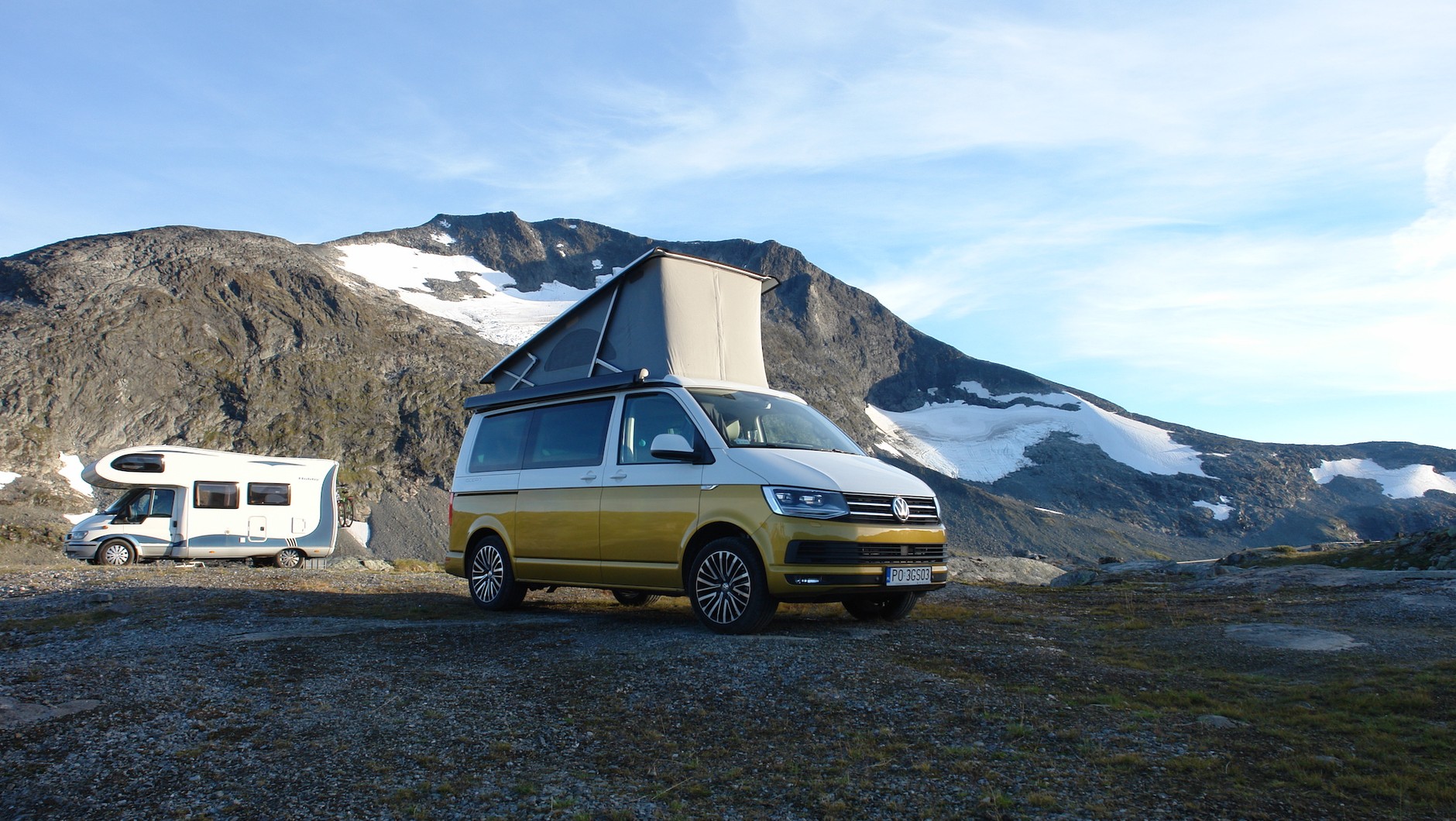 Volkswagen Califroania Ocena w krainie fiordów i trolli