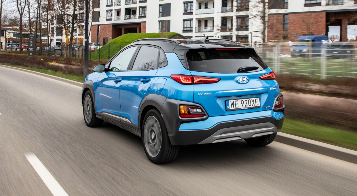 Hyundai Kona 1.6 Hybrid – robi dobre wrażenie – TEST