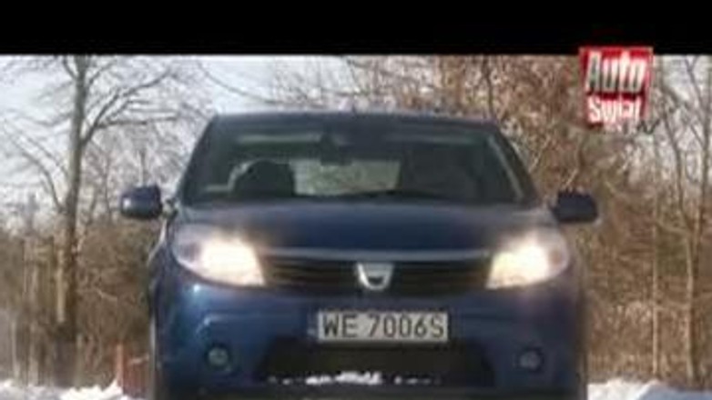 Dacia Sandero 1.5 DCi - Zima jej nie straszna