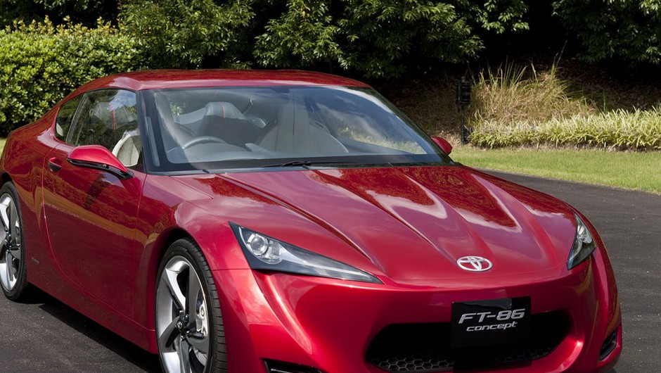 Toyota FT-86 Concept - Nowe sportowe coupe z Japonii