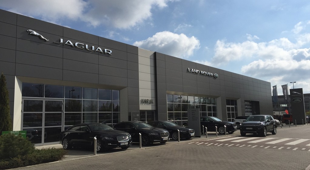 Salon Jaguar Land Rover w Baranowie