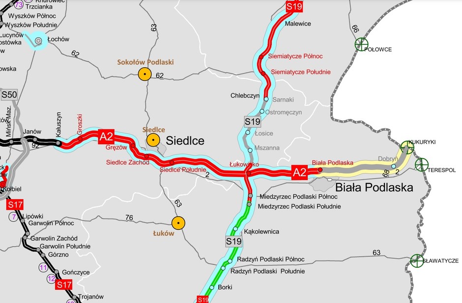 A2 Kałuszyn-Biała Podlaska