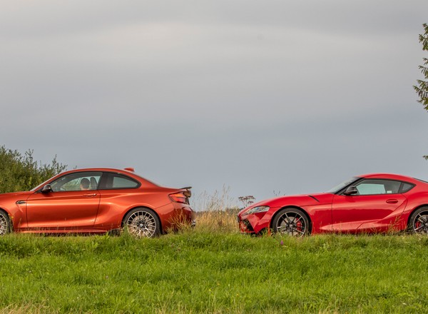BMW M2 Competition vs Toyota GR Supra - chce się żyć - TEST
