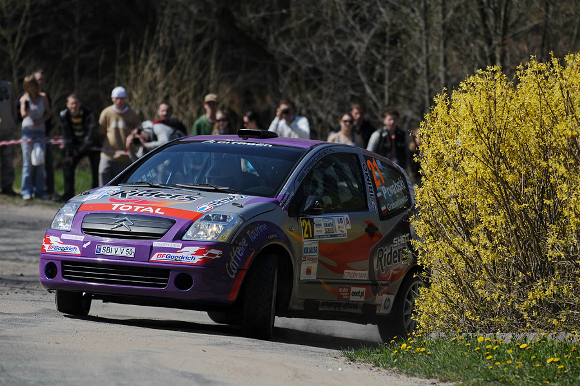 Rajd Elmot 2010: duże emocje w Citroën Racing Trophy Polska