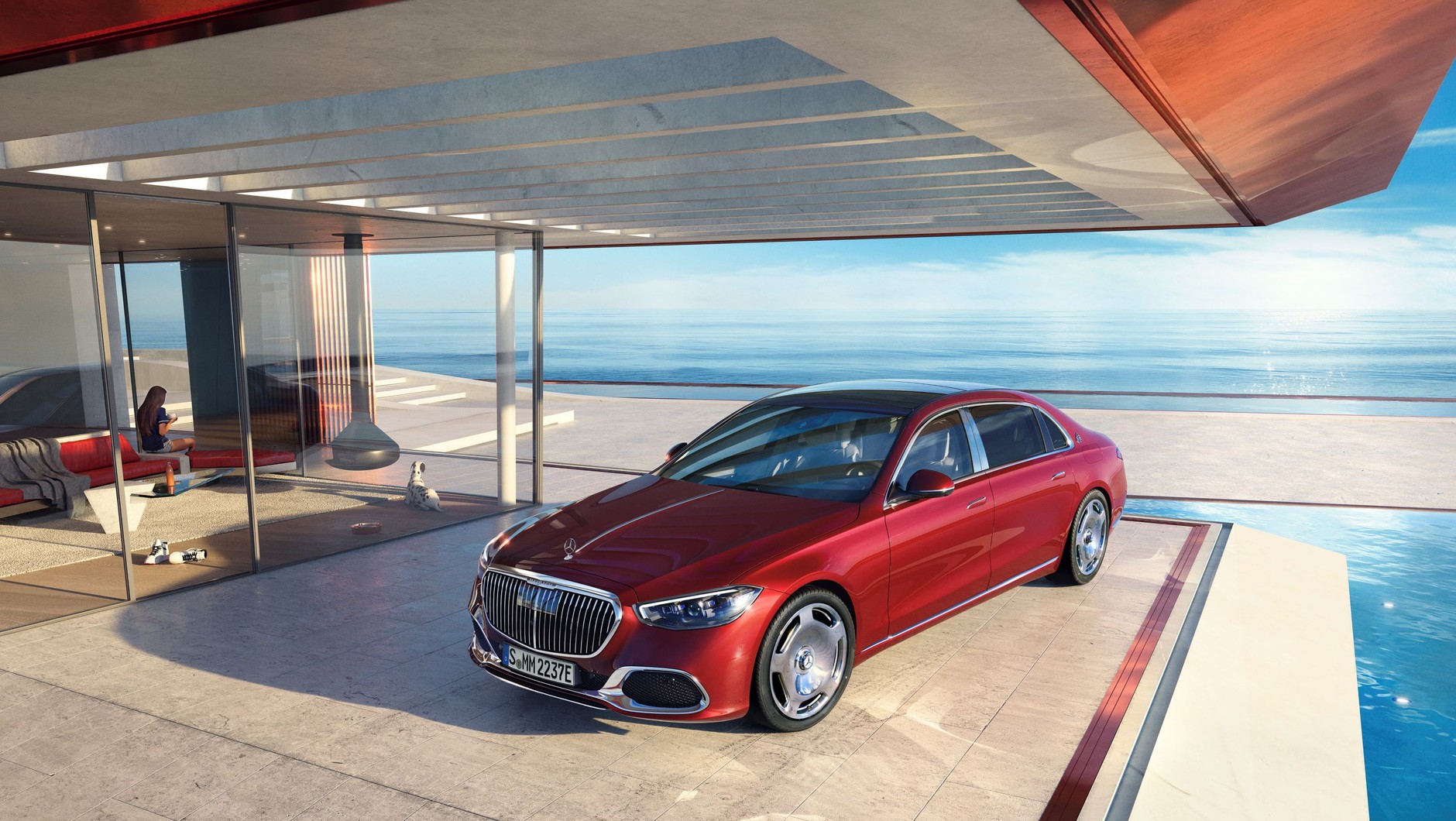 Najwyżej oceniany model, czyli Mercedes klasy S (na zdjęciu: Mercedes-Maybach S 580 e; od 2023 r.)