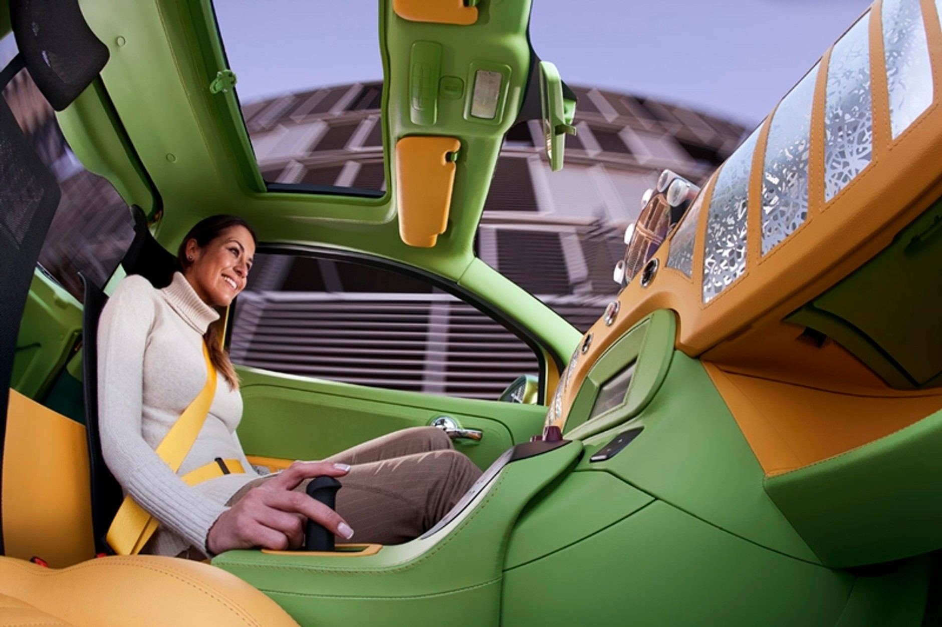 Rinspeed UC? – samochód do jazdy pociągiem