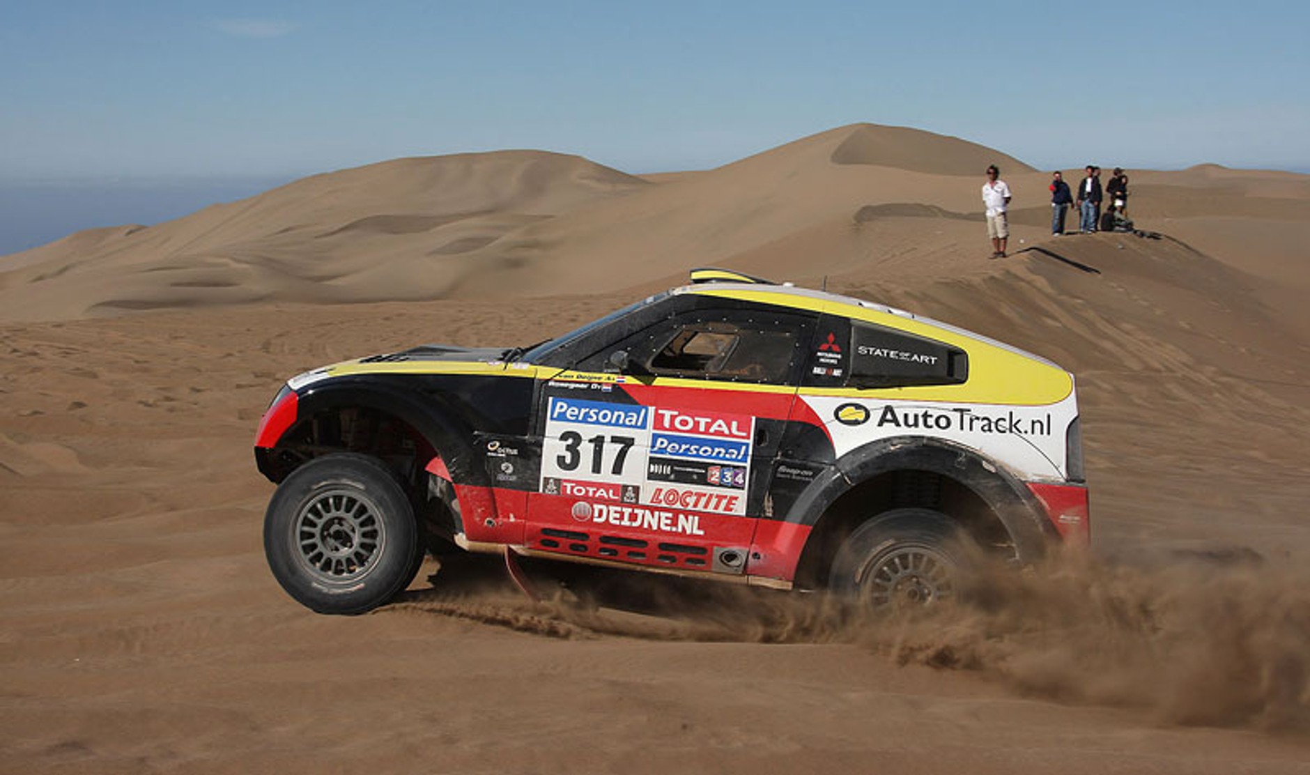 Rajd Dakar 2010: Przygoński już 8, Sonik broni honoru (12. etap na żywo, wyniki, foto)