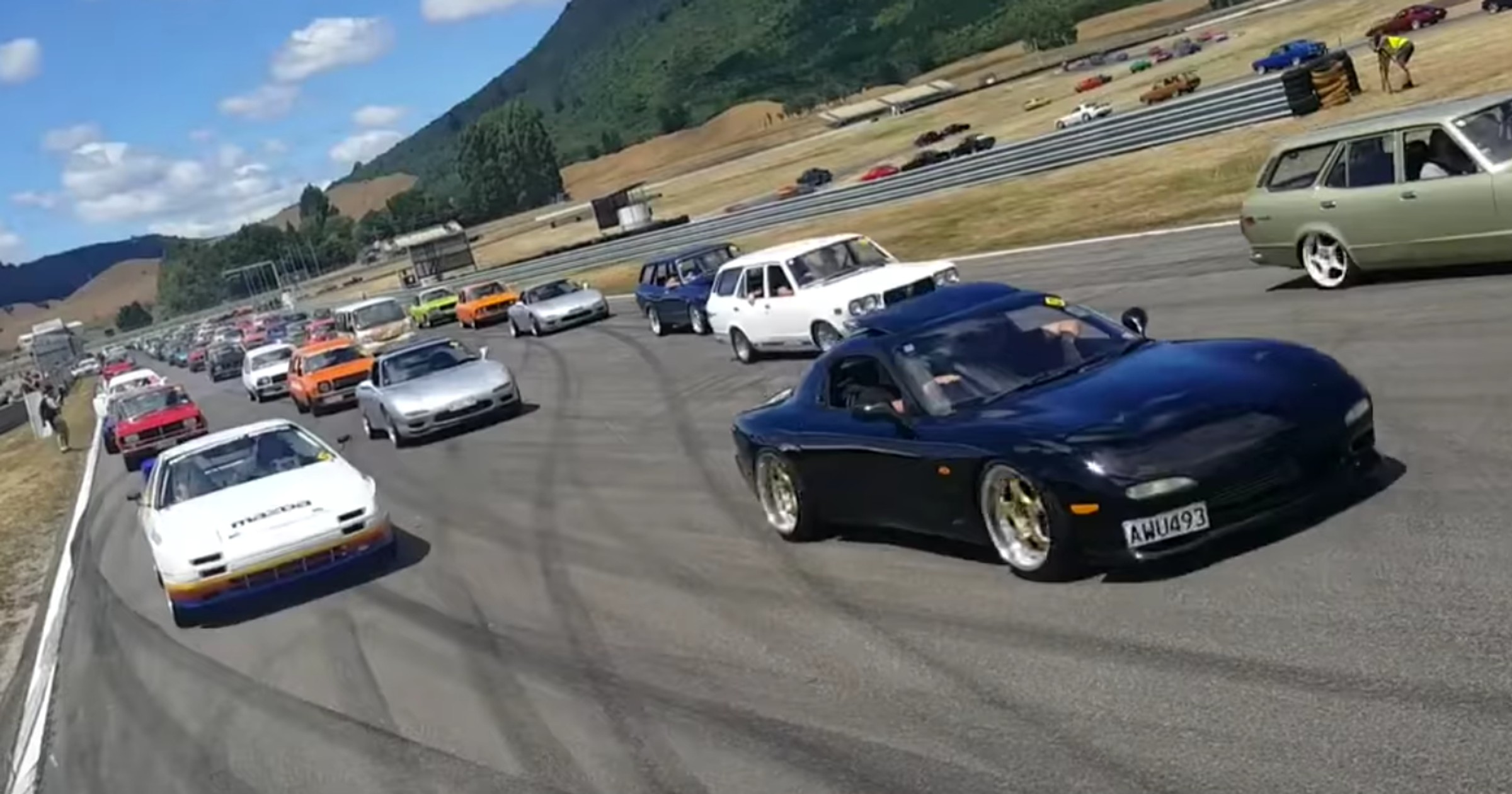 258 silników Wankla na torze! Zlot Rotary REunion 2017