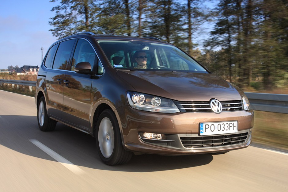 Sharan 2.0 TDI DSG Highline: VW przestał być sknerą