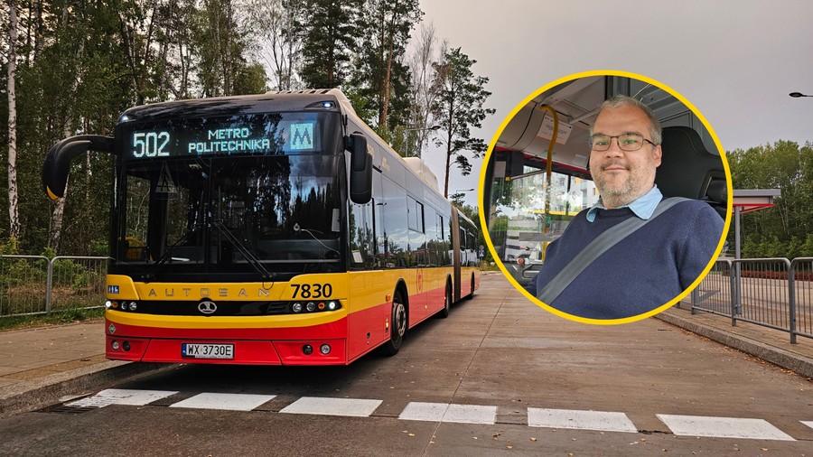 Kierowca autobusu miejskiego o swojej pracy