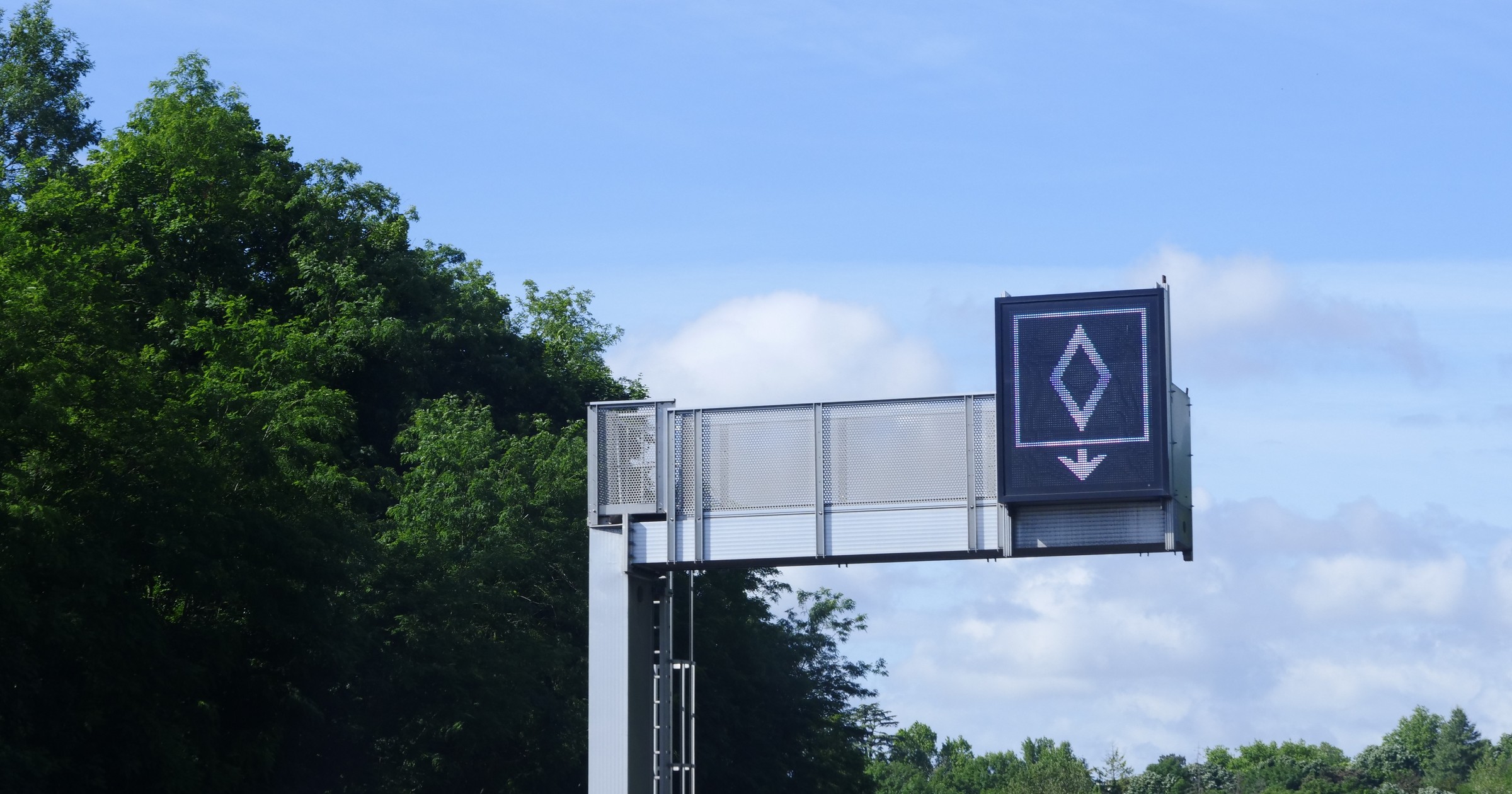 Znak carpooling z Francji