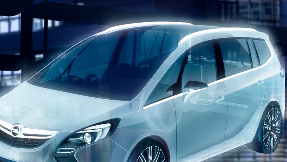 Wizja nowego Opla Zafiry na Geneva Motor Show 2011 