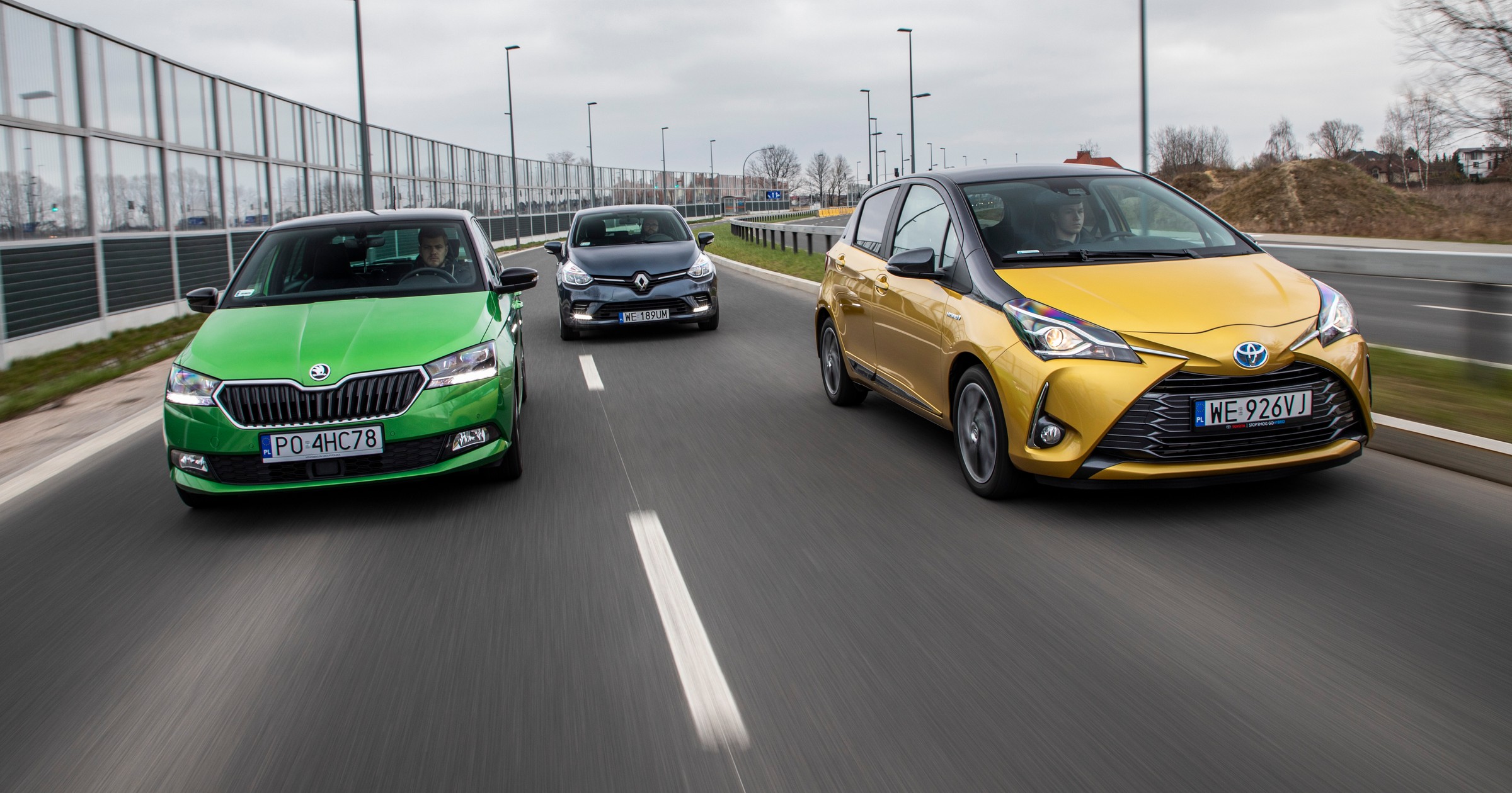 Hity sprzedaży segmentu B: Fabia, Yaris, Clio