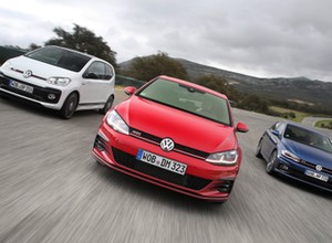 Volkswagen Golf, Polo i up! GTI – rodzina łobuzów na torze Ascari | TEST
