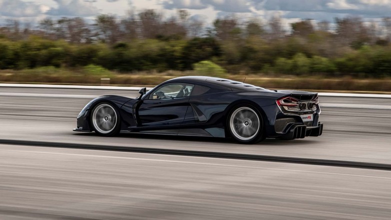 Hennessey Venom F5 test prędkości