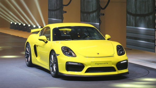 Porsche Cayman GT4 - Premiera w Genewie