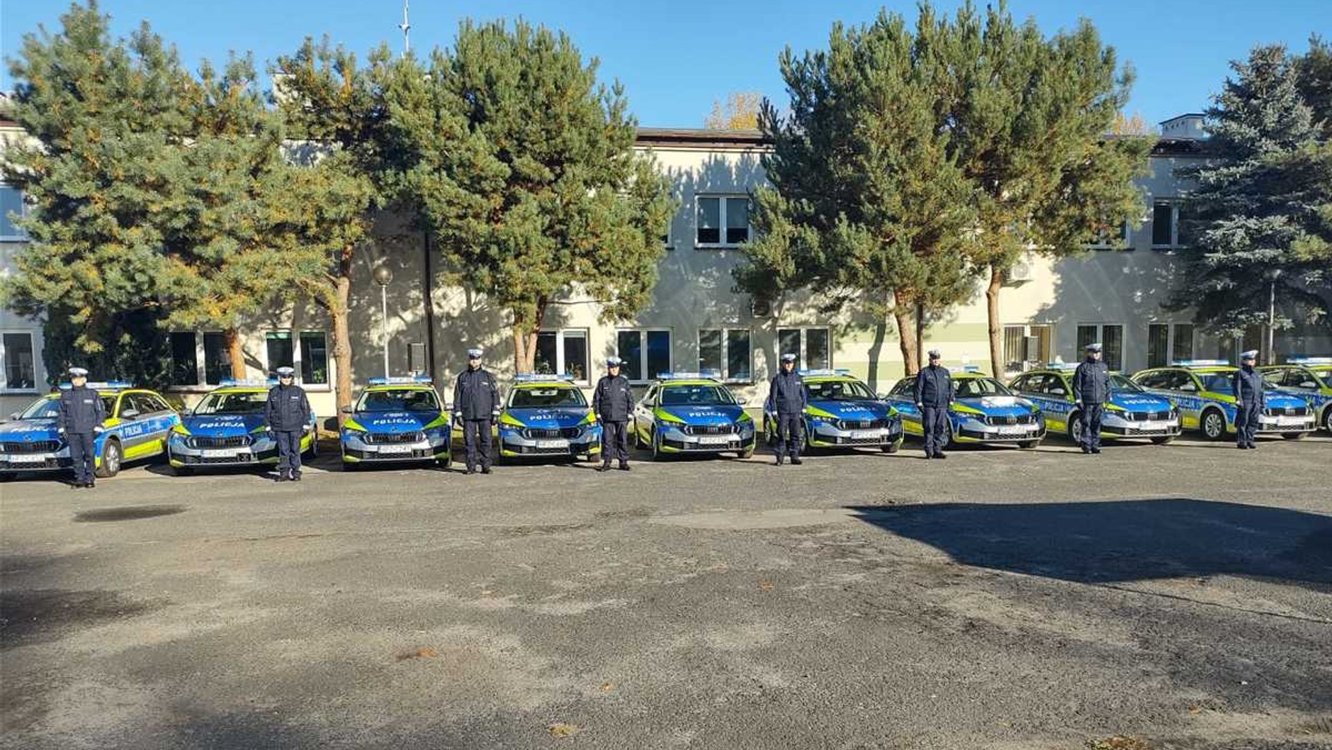 Nowe radiowozy polskiej policji