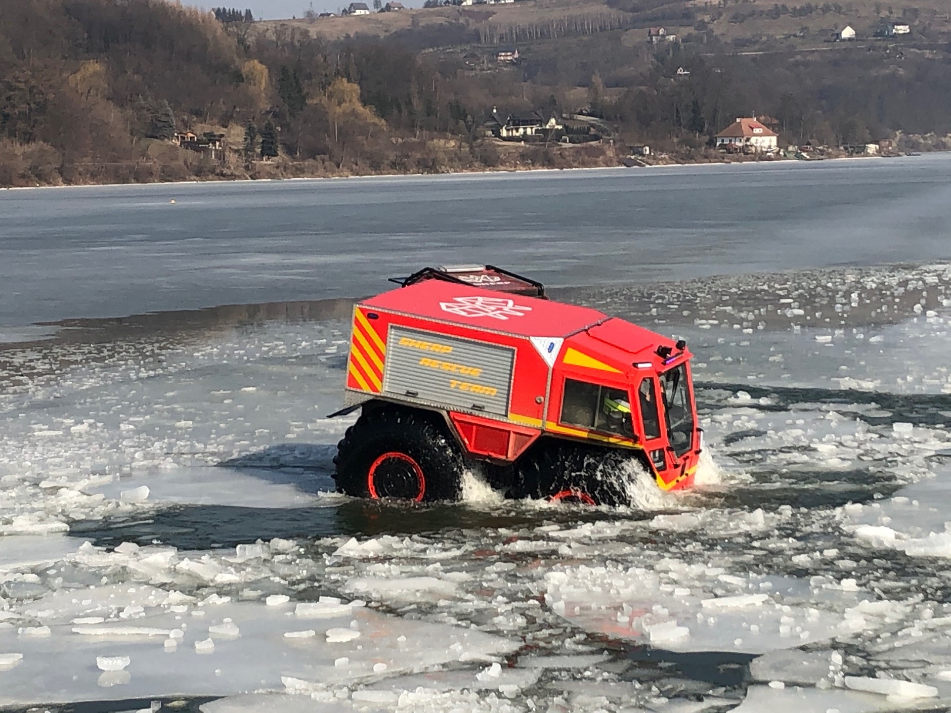 Pojazd strażacki Sherp OSP Nowy Cydzyn