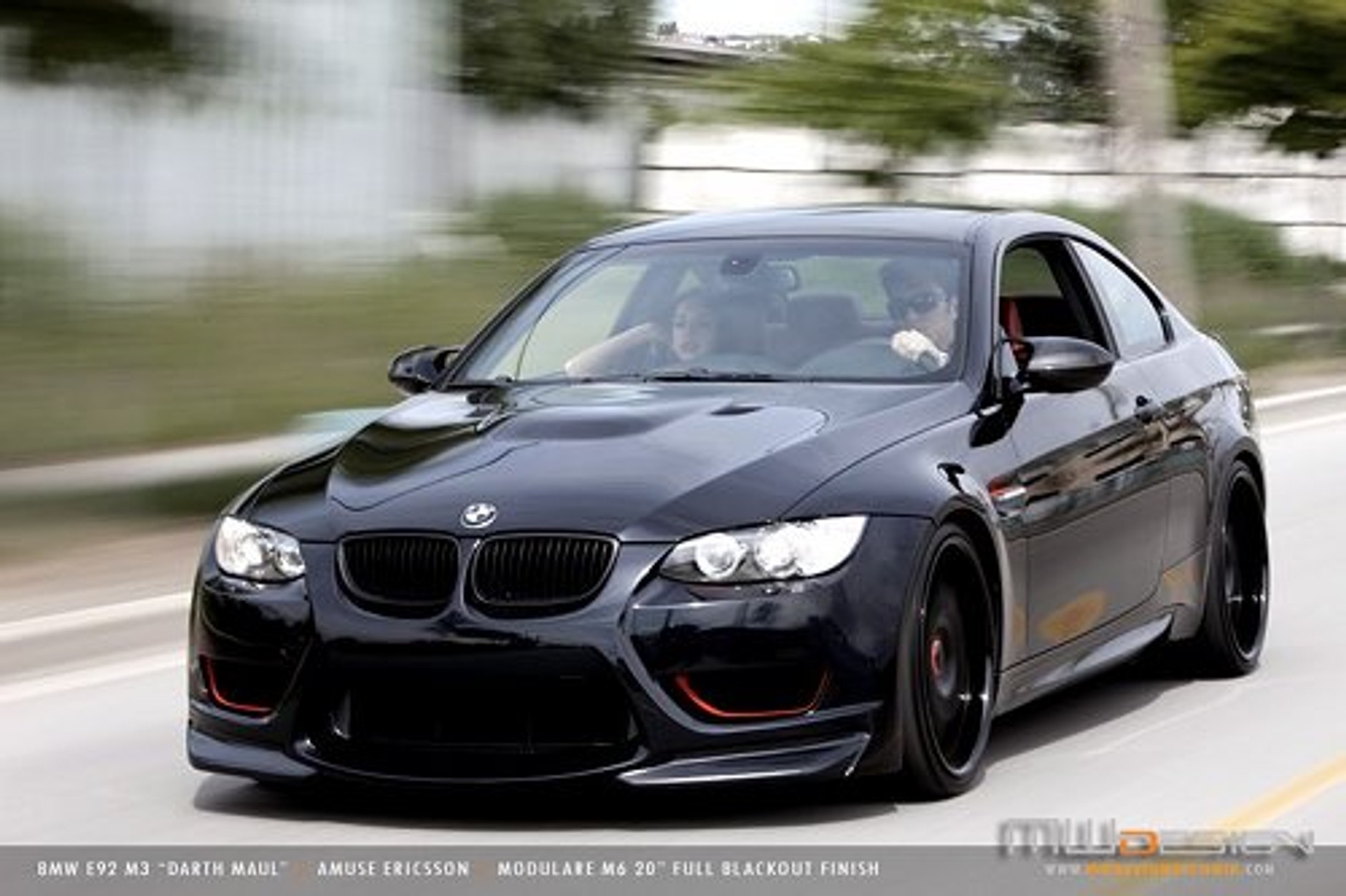 BMW M3 - Mroczne coupe od MW Design