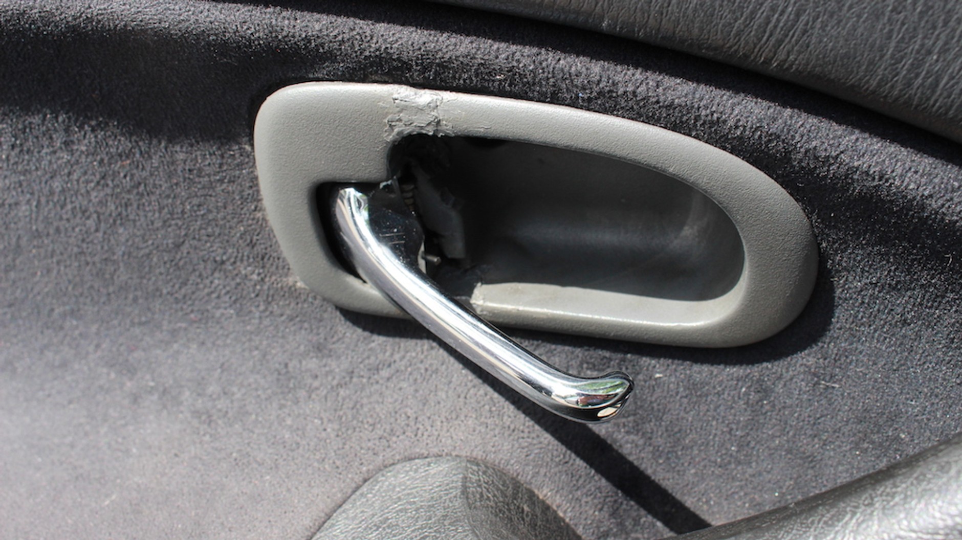 Honda z przekręconym licznikiem