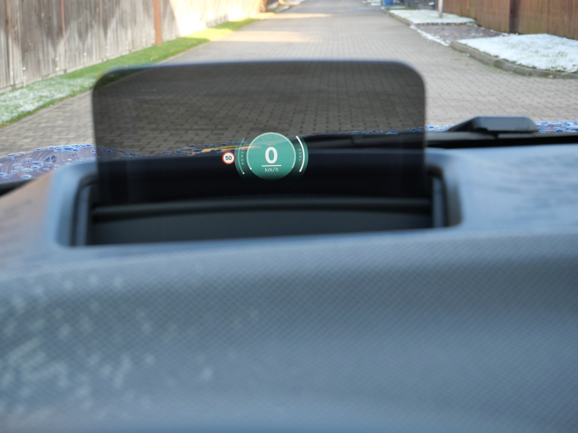 Mini Cooper S i jego wyświetlacz HUD