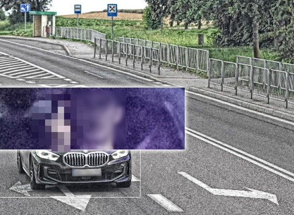 Deportacja i 30 tys. zł grzywny dla 19-latka z BMW. Za to, co robił na zdjęciach z fotoradaru