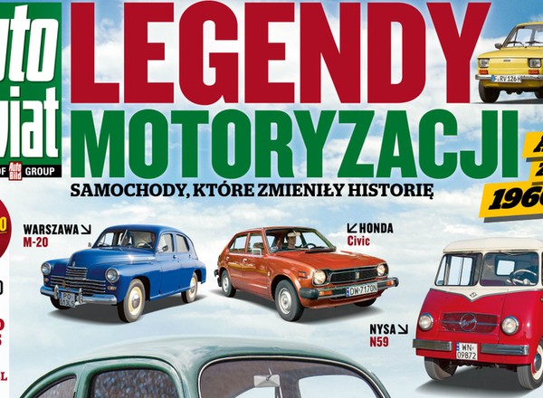 Auto Świat Katalog Legendy Motoryzacji - samochody, które zmieniły historię