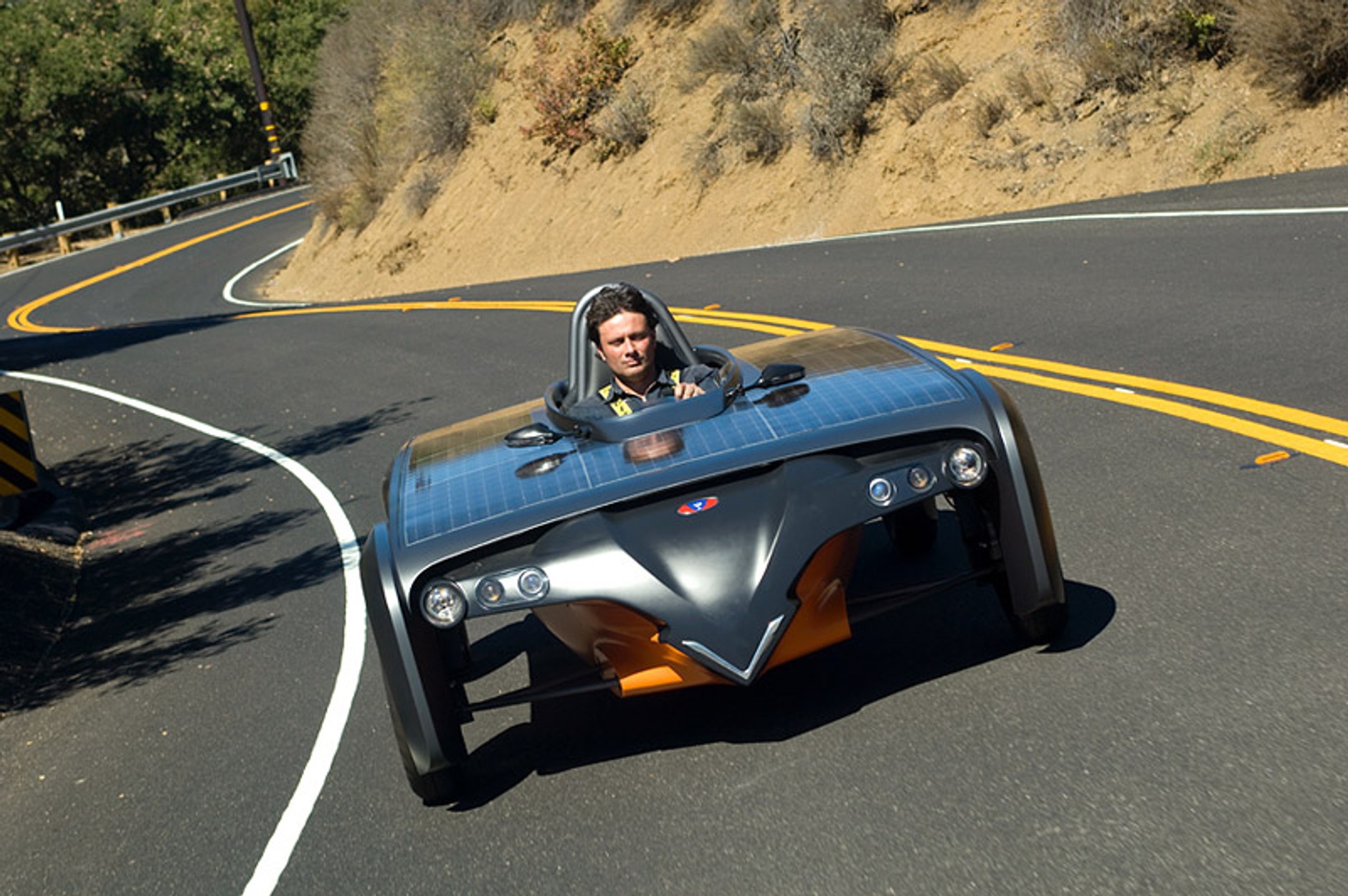 Venturi Automobiles na kalifornijskich drogach