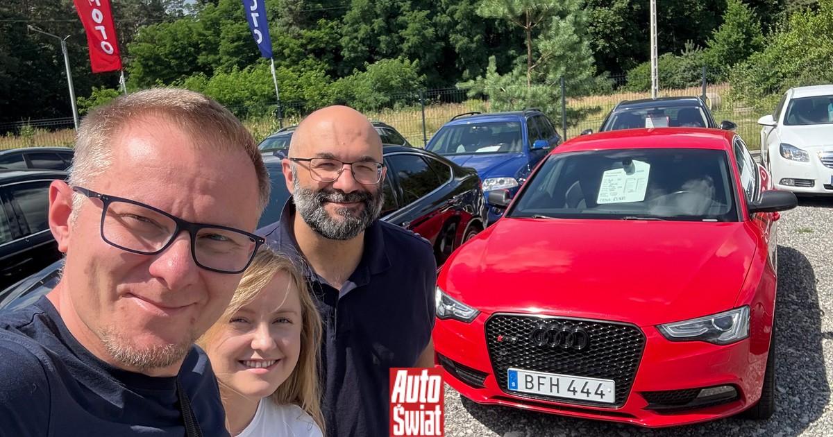 Pojechaliśmy po Audi do Zwolenia. Z pierwszego odpadły części, drugie miało pułapkę w bagażniku, a trzecie...
