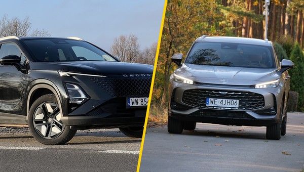 MG HS kontra Omoda 5