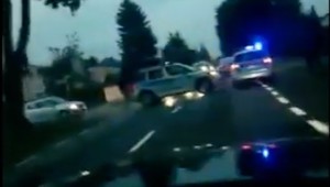 Pościg policyjny pod Sierpcem niczym z filmu sensacyjnego [WIDEO]