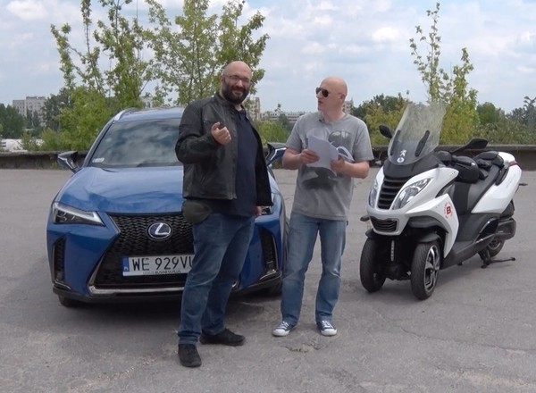 Auta bez ściemy - Lexus UX 250h kontra Peugeot Metropolis