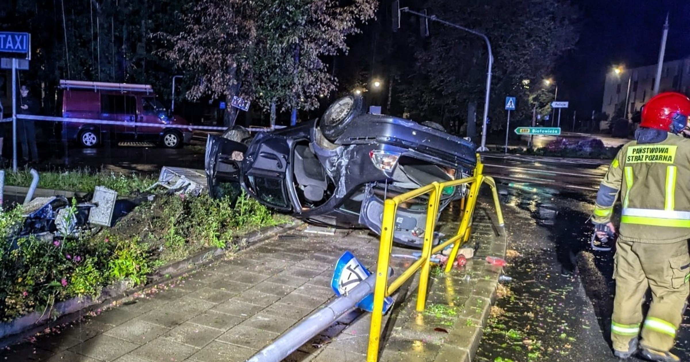 Dachowanie w centrum Hajnówki (wrzesień 2026 r.)